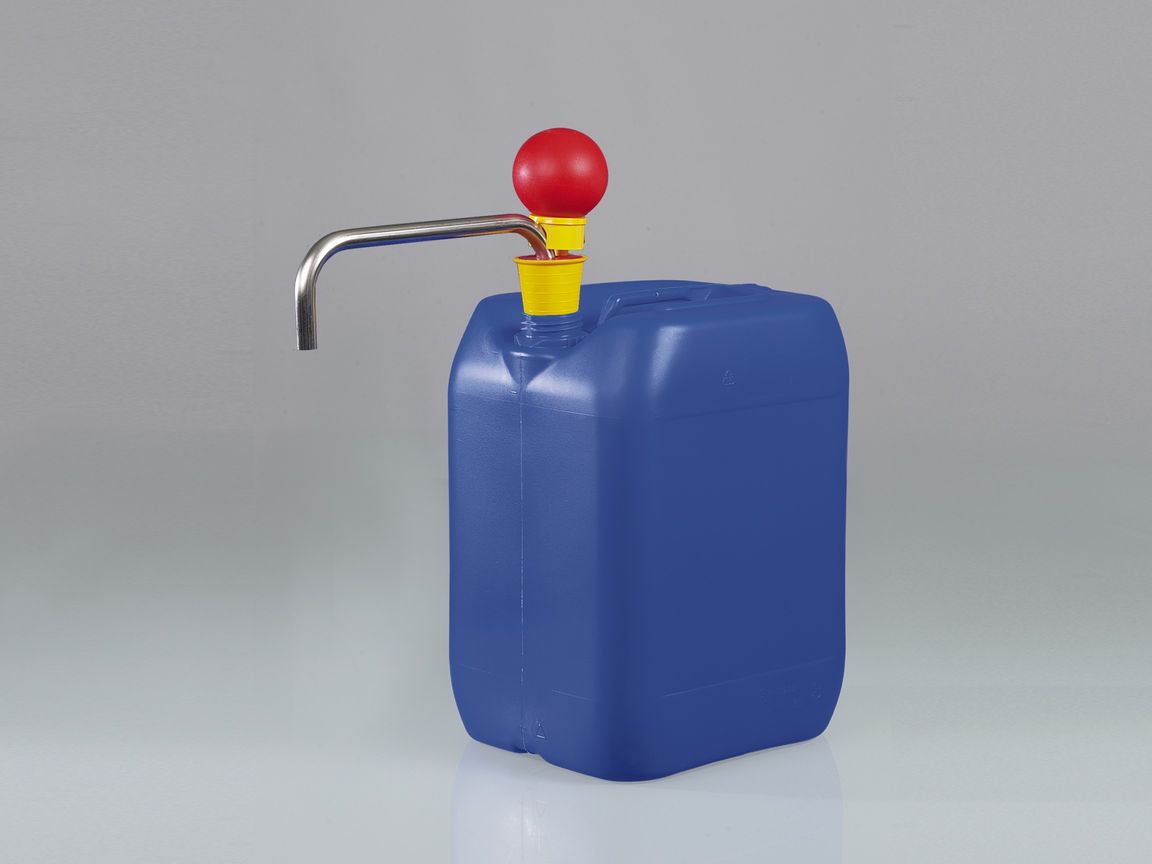 OTAL hand pump V2A, tube Ø 18mm, pump cap. 26l/min