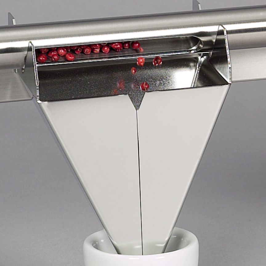 Emptying funnel separate, V2A