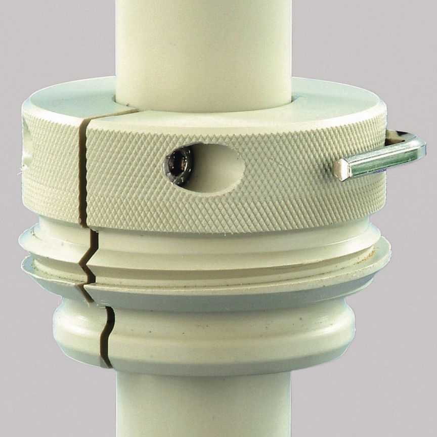 PP barrel screw joint, Mauser 2" coarse thr.,outer