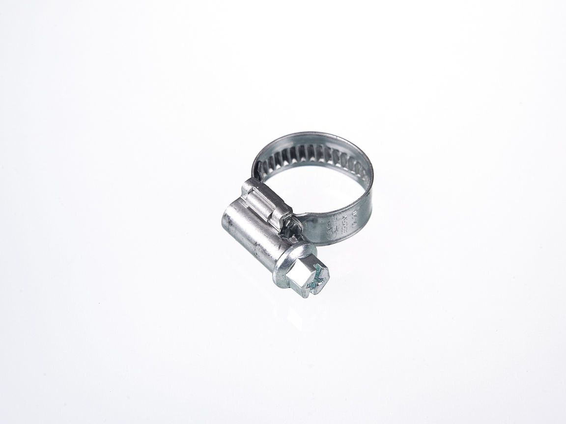 Worm-threaded hose clip, SS, Ø12-20mm, 10pcs