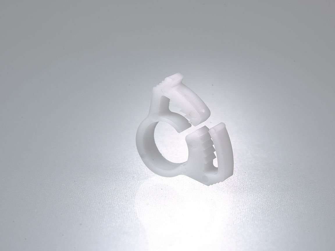 Hose clip POM, for hose-Ø10-11mm, 10pcs