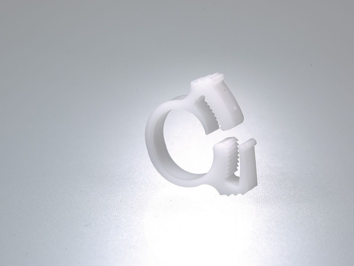 Hose clip POM, for hose-Ø13-15mm, 10pcs