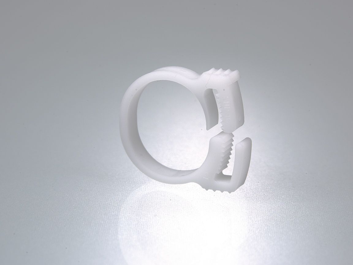 Hose clip POM, for hose-Ø20-22mm, 10pcs