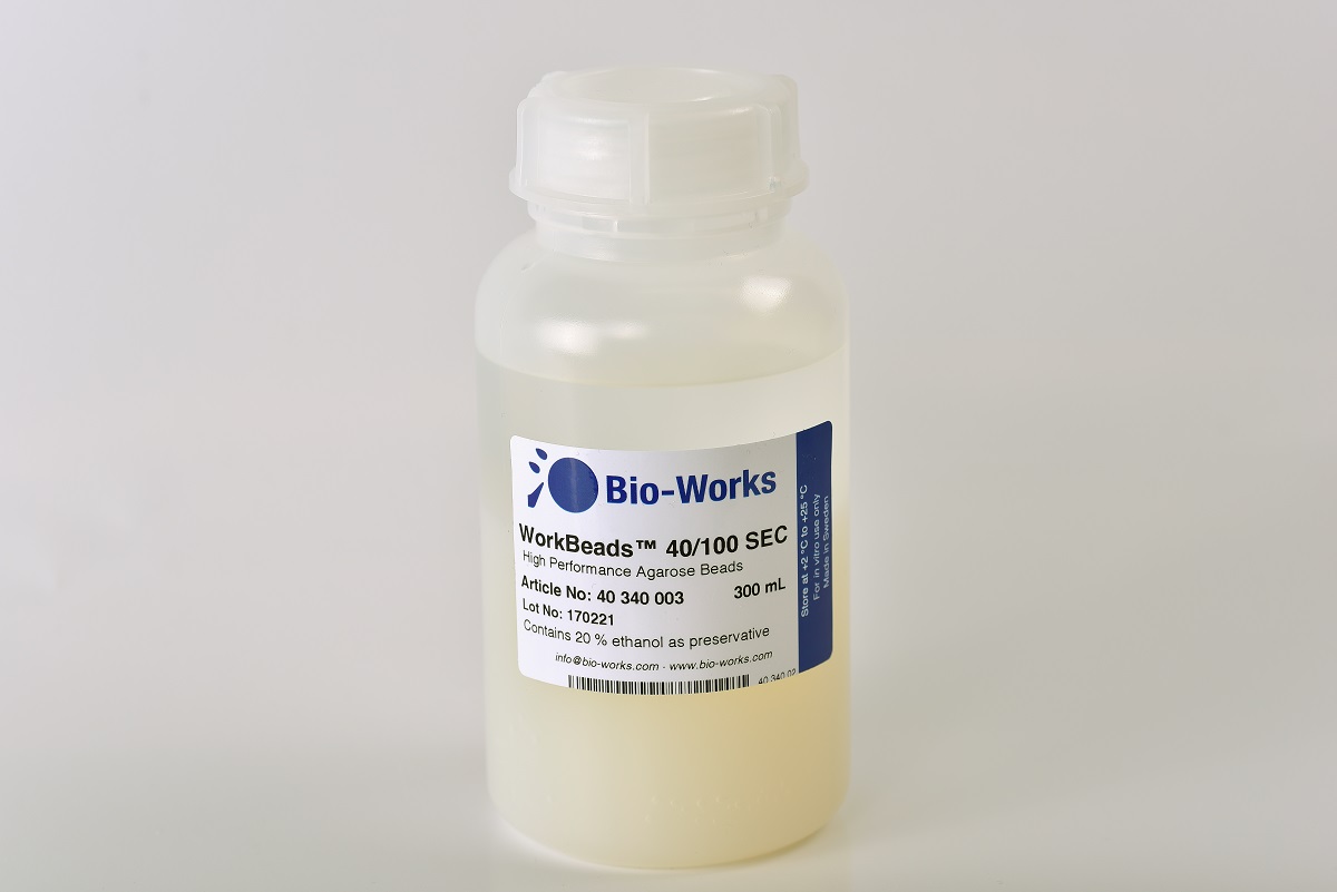 WorkBeads 40/100 SEC, Bulk, 300 ml