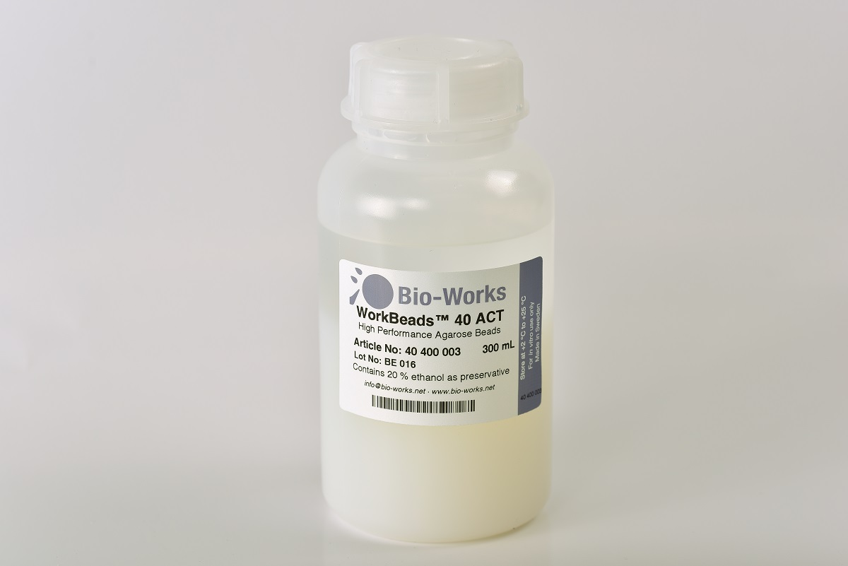 WorkBeads resin 40/1000 ACT, 300 mL