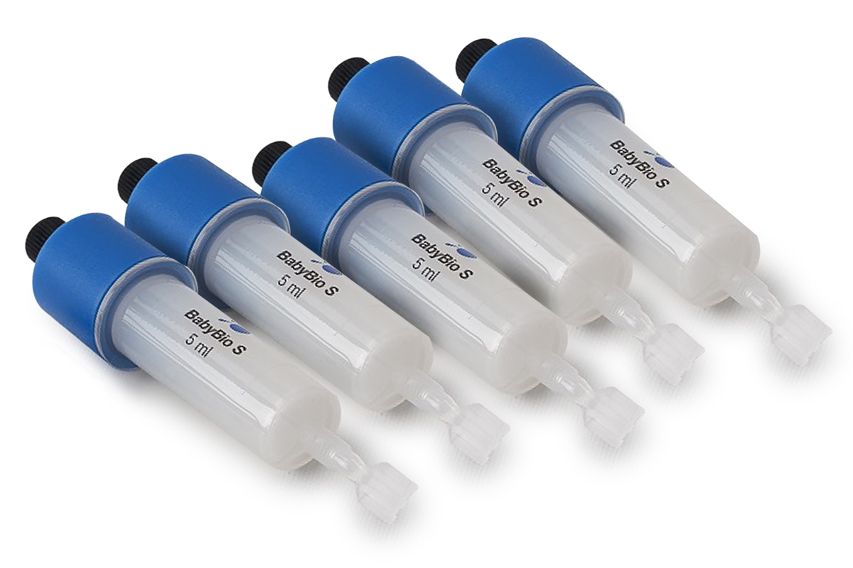 BabyBio kolonne S 5 mL x 5