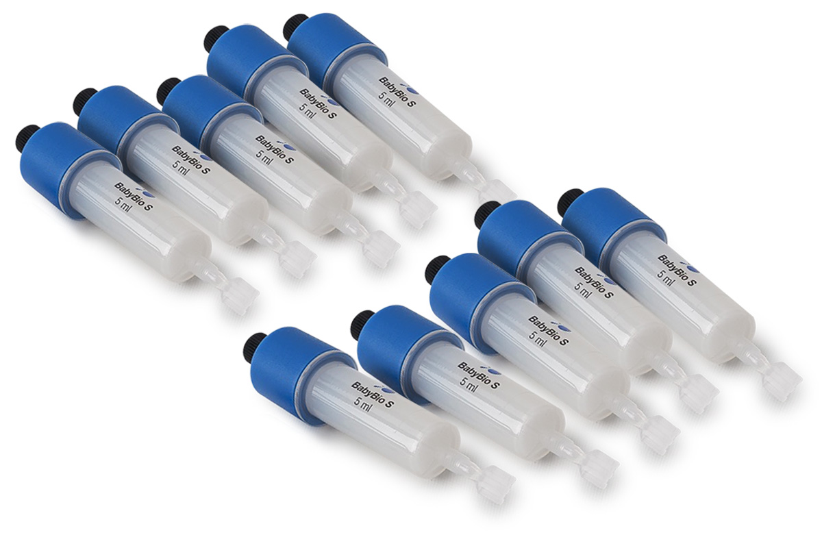 BabyBio kolonne S 5 mL x 10