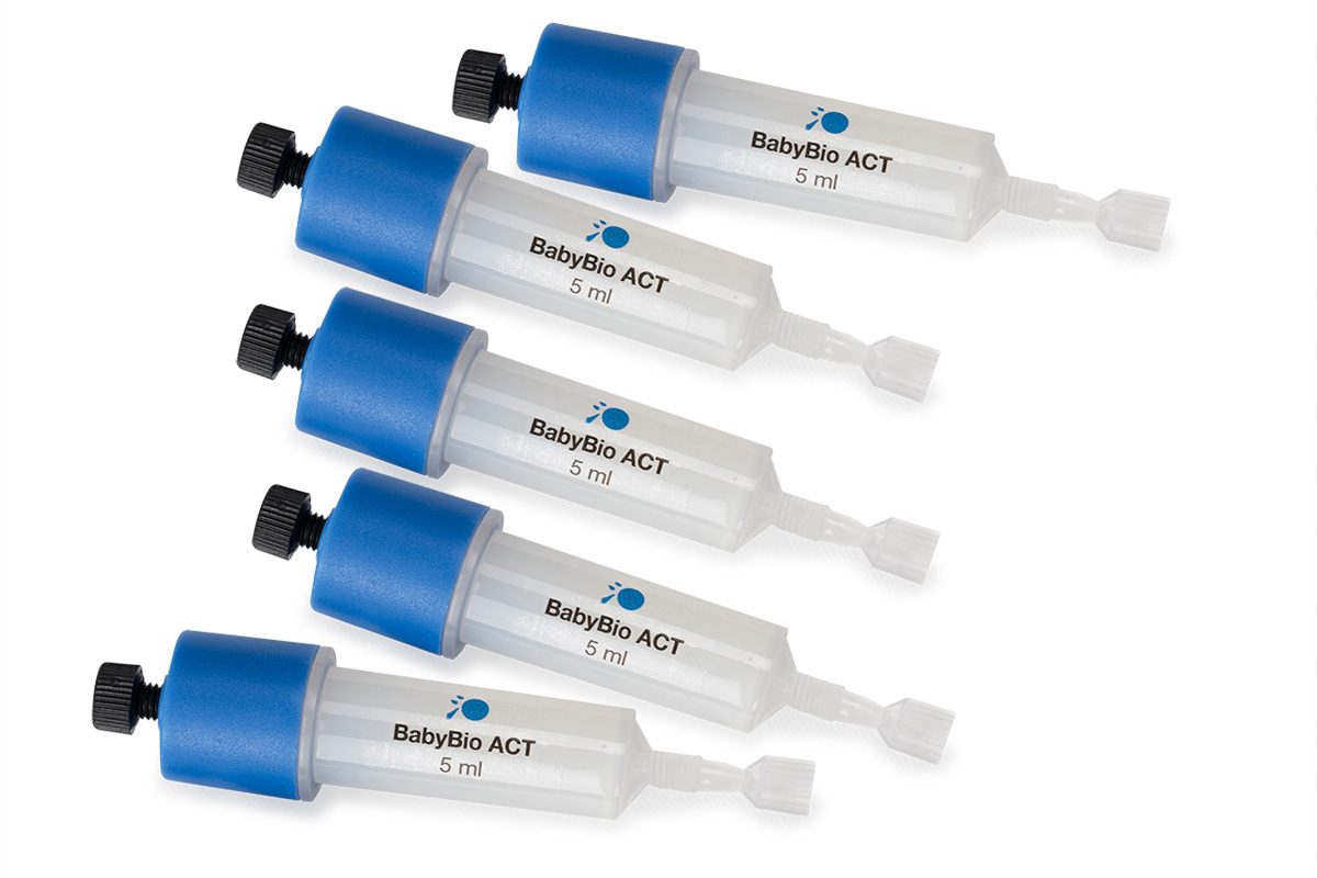 BabyBio kolonne ACT 5 mL x 5