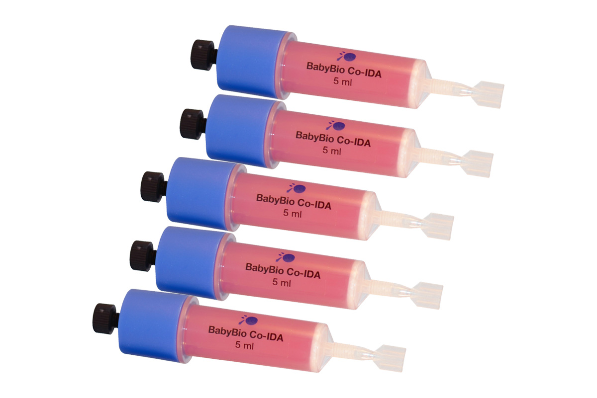 BabyBio kolonne Co-IDA 5 mL x 5