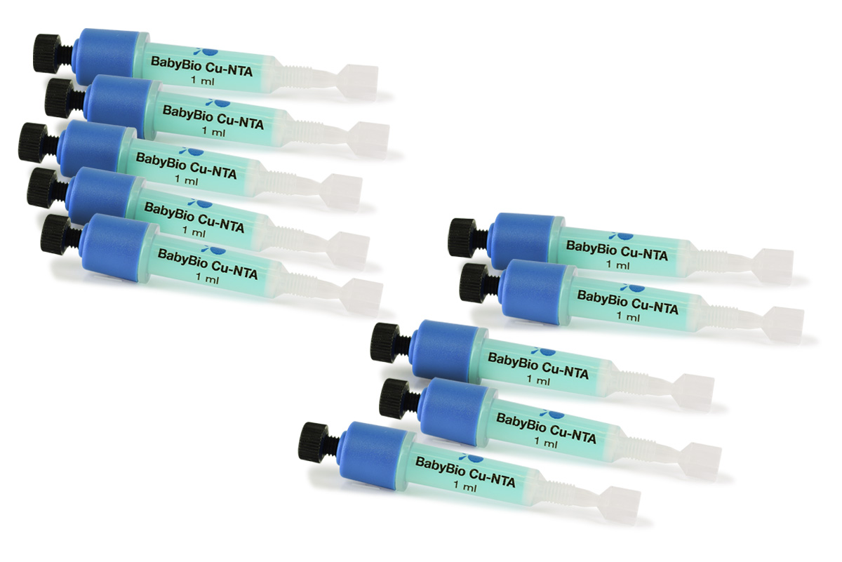 BabyBio kolonne Cu-NTA 1 mL x 10