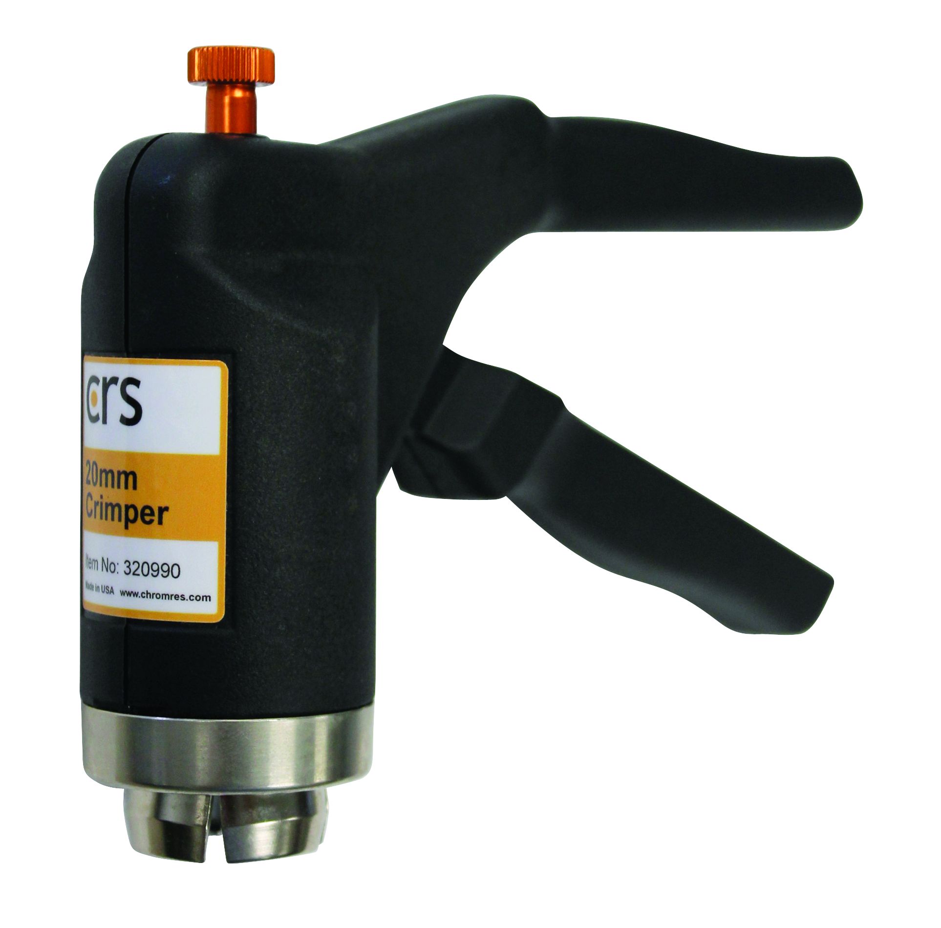 Manual crimper 20 mm caps, ergonomical