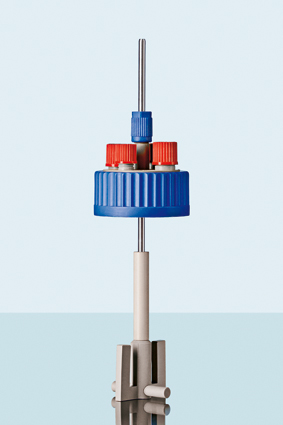 GLS80 stirred reactor cap, anchor shaped stirrer