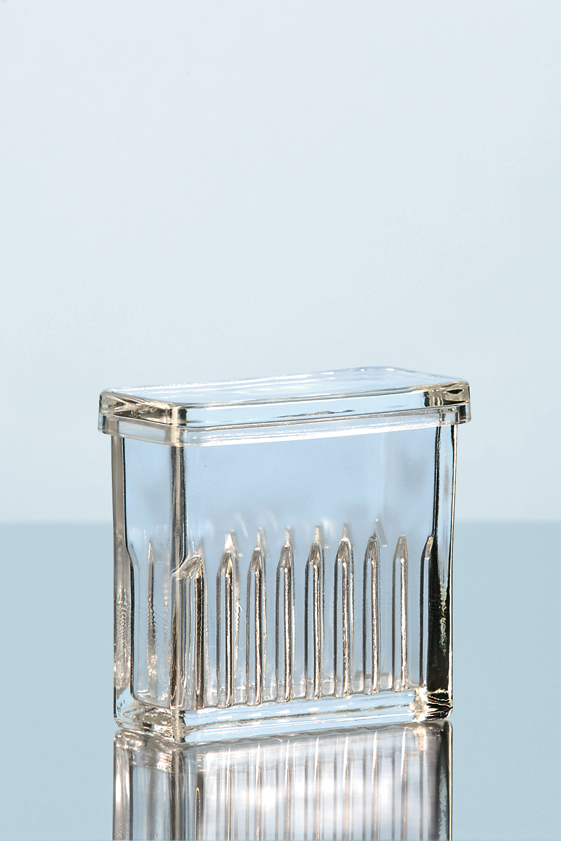 Farveskål, Hellendahl, 16x76x26mm, glas, 10stk