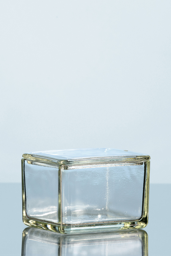 Glas box, for farveskål, 108x90x70mm, 10stk