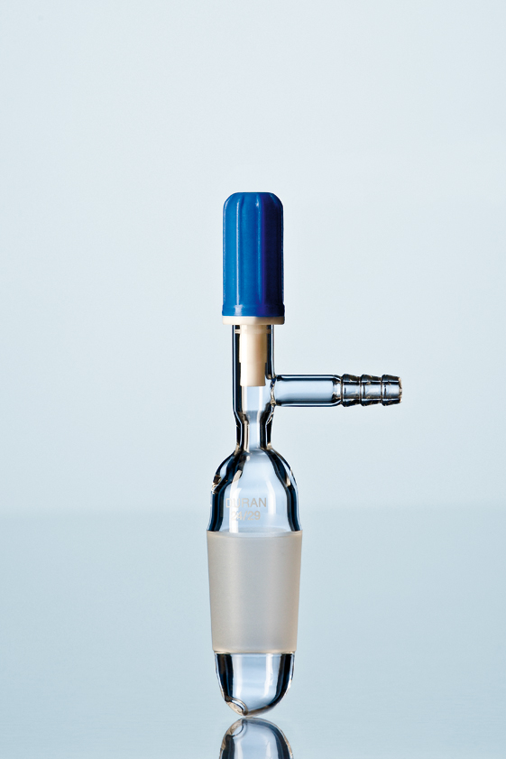 DURAN Stopcock med PTFE-spindle for NOVUS, lid