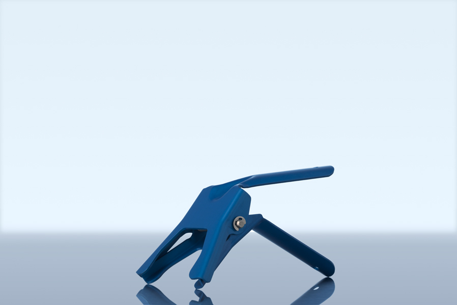 Clamp for DURAN filtration apparatus, aluminium