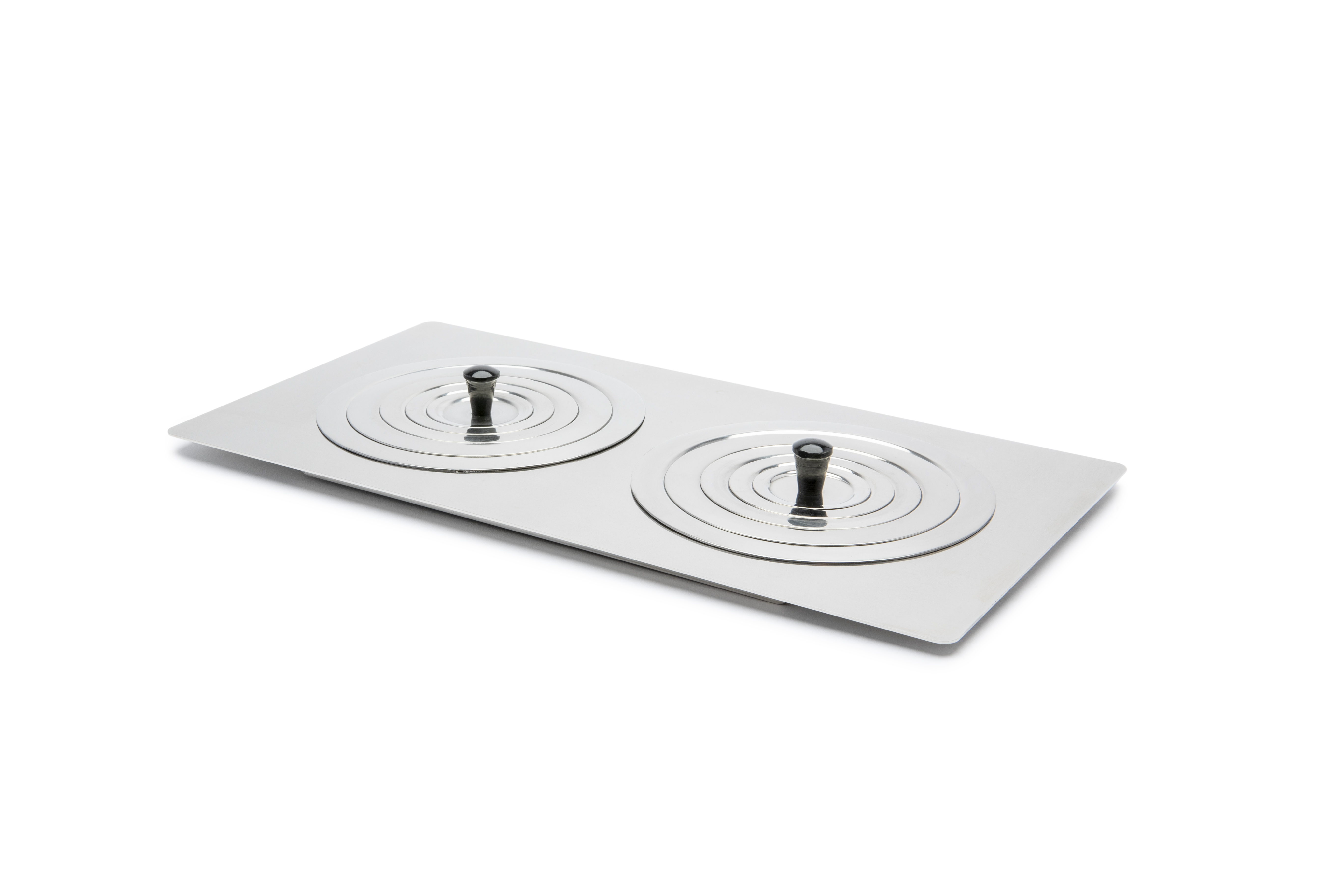 Lid flat stainless steel with ring set for SAP2S/5