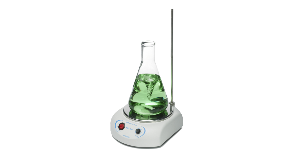 GRT MMS3000 - Magnetic stirrer 0-3000 rpm to 20L max.includes st