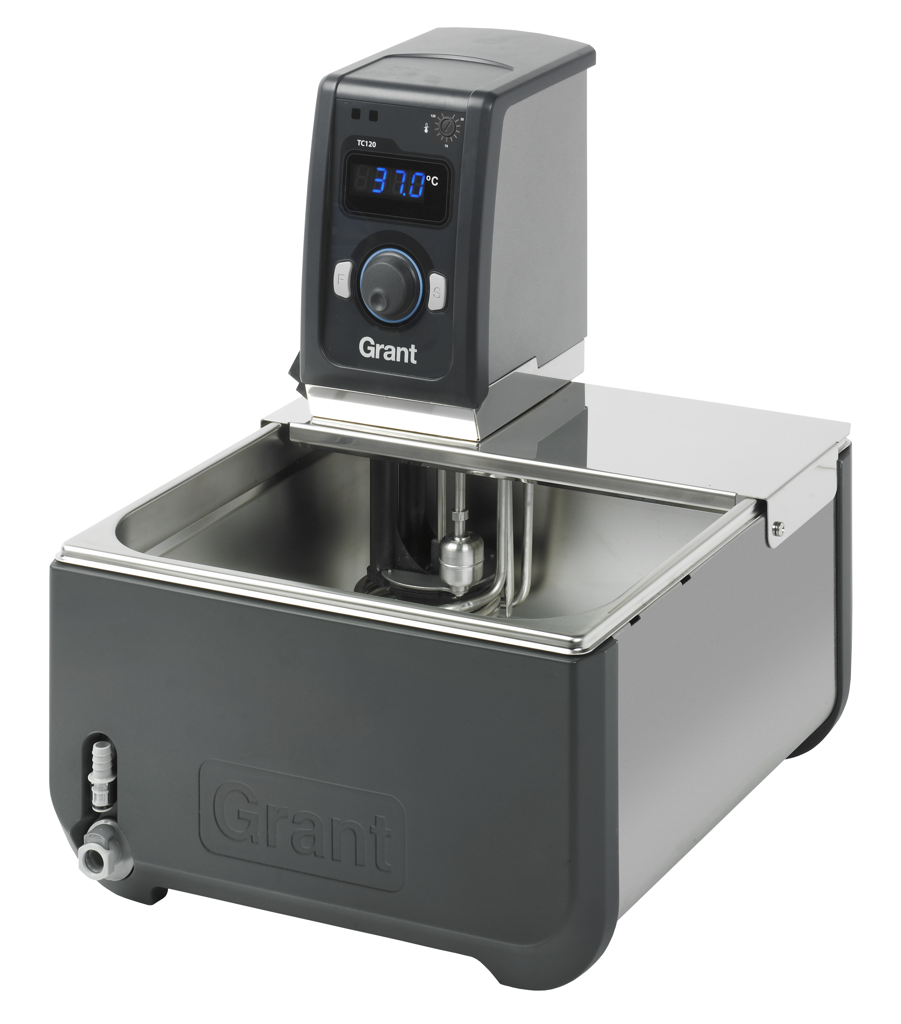 TC120+ST12 Heated Circulating Bath, -15-+120C, 12L