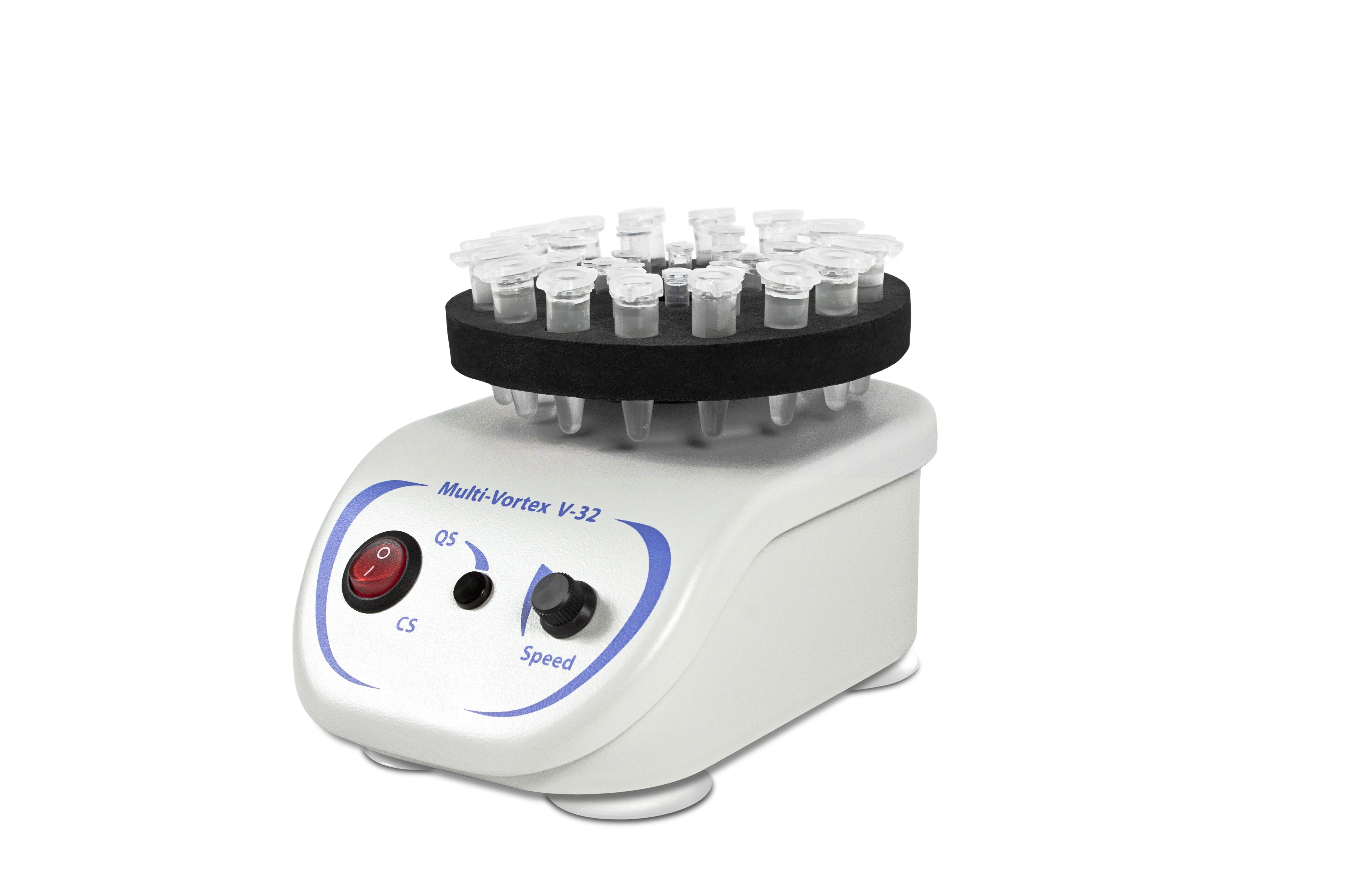 Vortex mixer multi-tube, 500 - 3000 rpm for up to