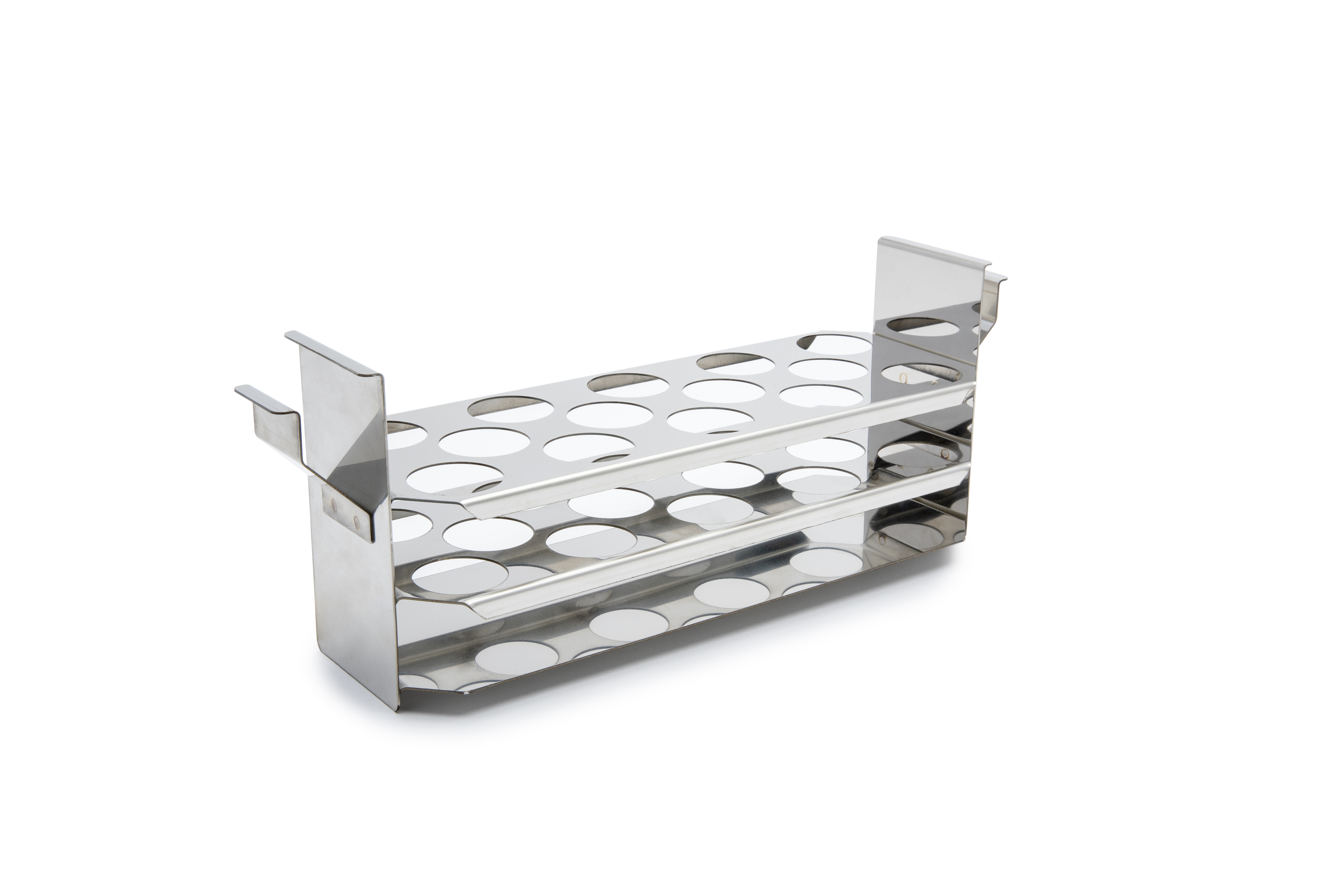Test tube rack for 12, 18, 26 and 38 litre baths f