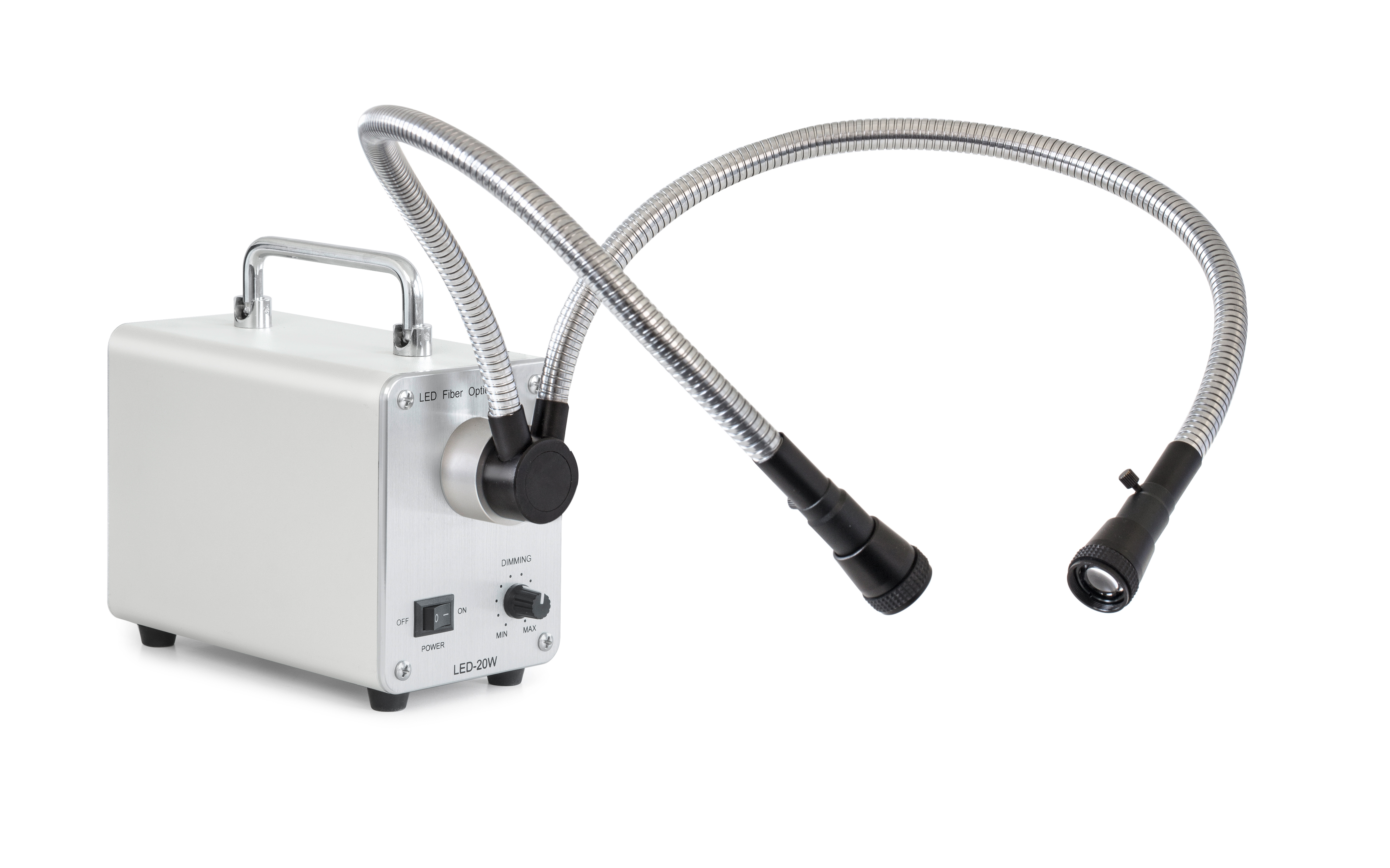 Dual goose neck illumination unit