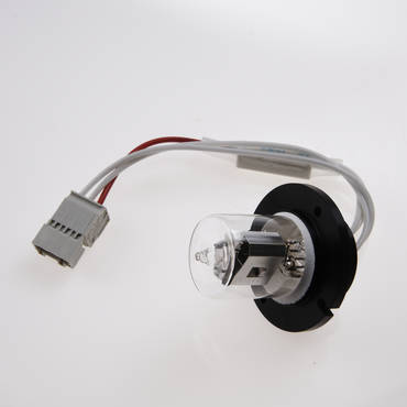 Lamp deuterium, adjustified