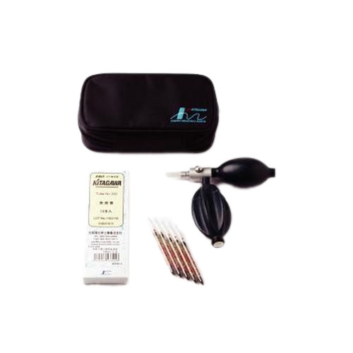 Ventilation indiciator, pump for smoke tubes