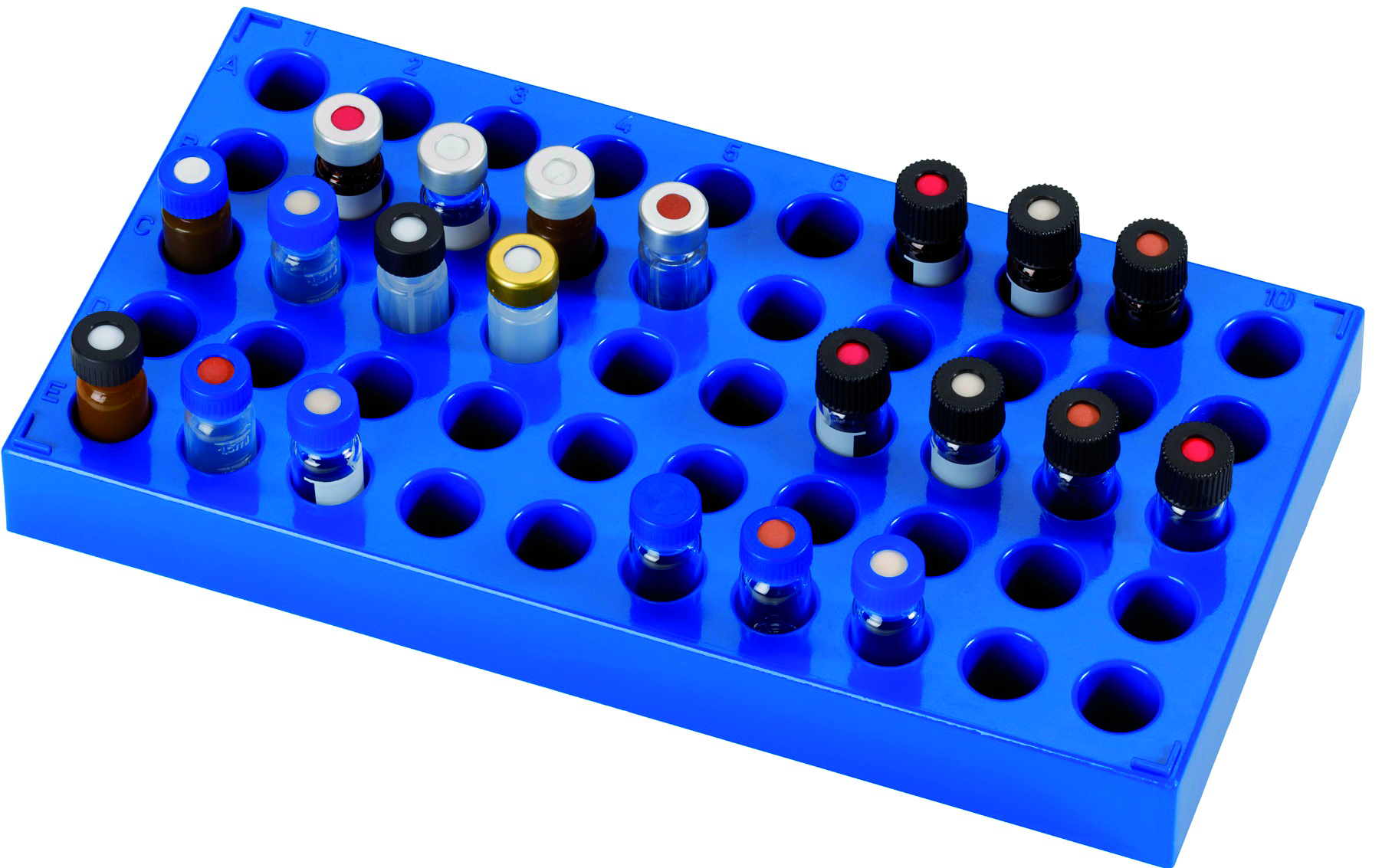 Rack, PP, Blue, 50 holes