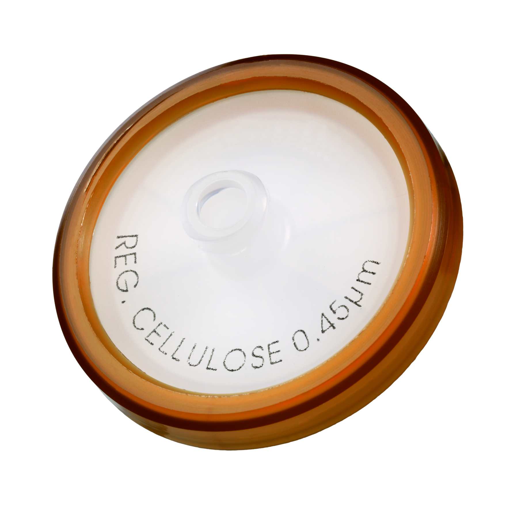 Sprøjtefilter RC 30mm 0,45um brun, m/GF, 100 stk