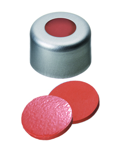 Crimp cap 8 mm rubber/TEF, AIMQ, 100 pcs