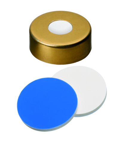 Crimp cap 20 mm sil/0,05mm PTFE, magn., 100pcs