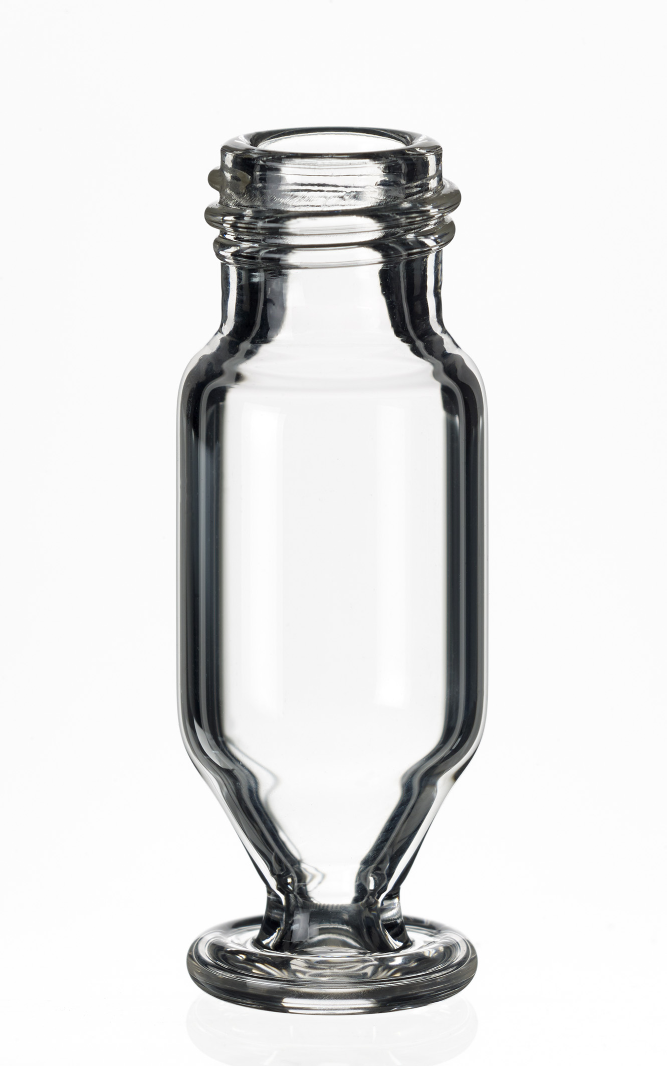 Screw cap vial 1,1ml, con, w/foot, c, 9mm, 100pcs