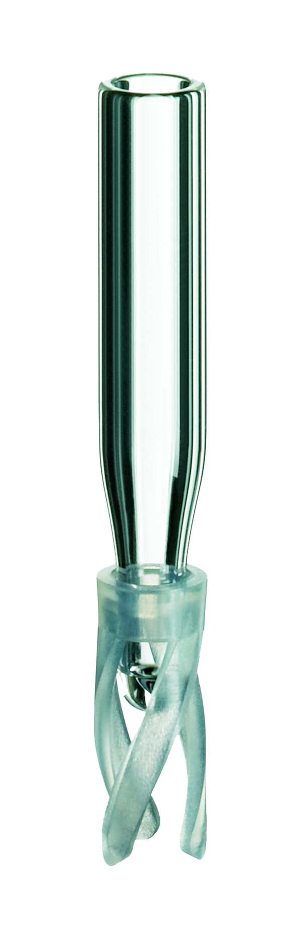 Insert 0,1 ml, 28x5 mm, w/ plastic spring, 100pcs