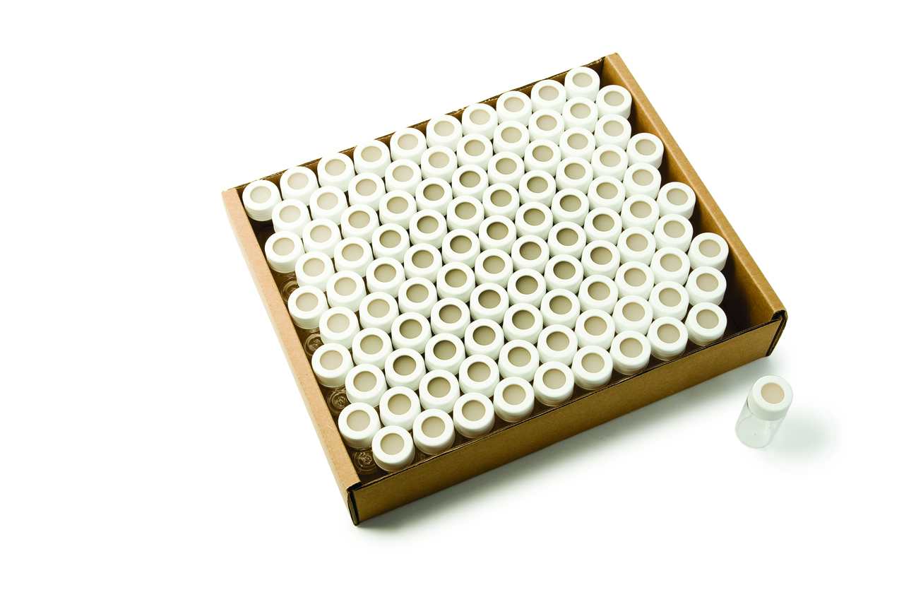 Screw cap vial 40 ml, EPA with lid/liner, 72 pcs