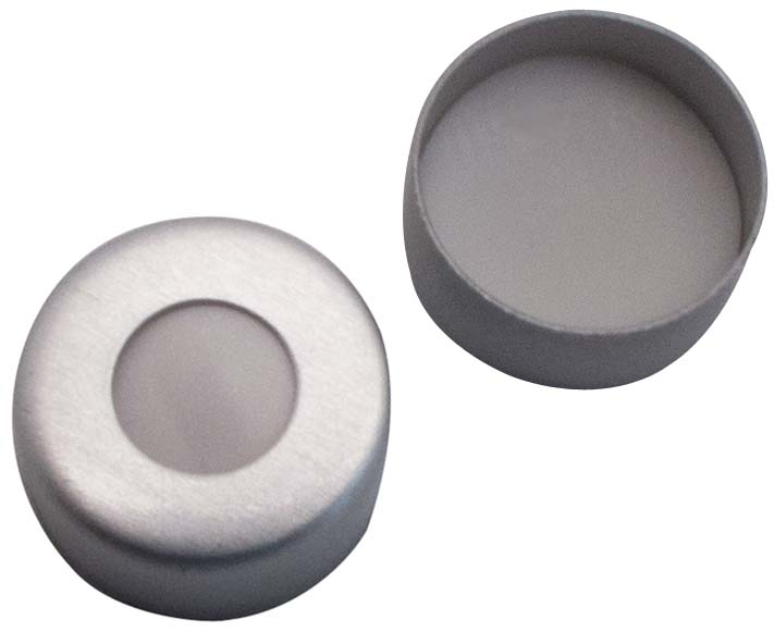 Kapsel 8mm, alu, PTFE, 0,25mm, 100stk