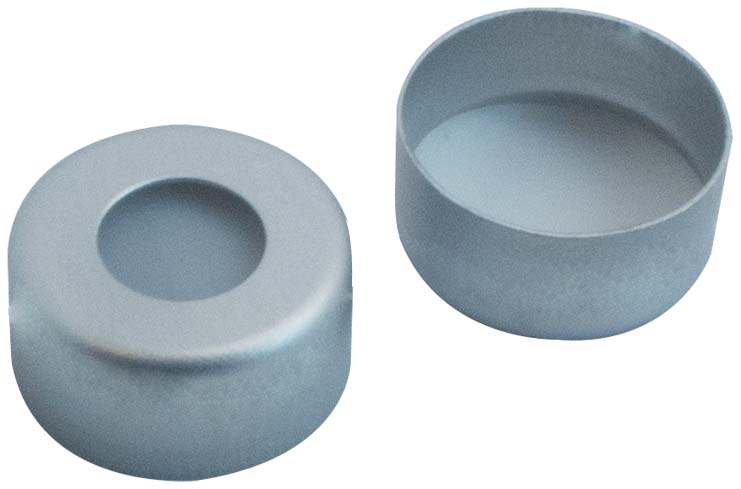 Kapsel 11mm, alu, PTFE, 0,25mm, 100stk