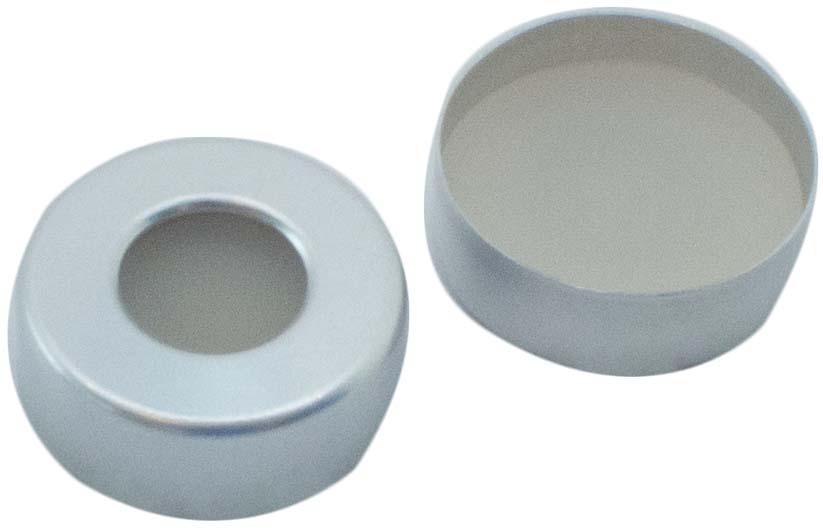 Kapsel 20mm, alu, ZP, Sil/PTFE, 3,0mm, 100stk