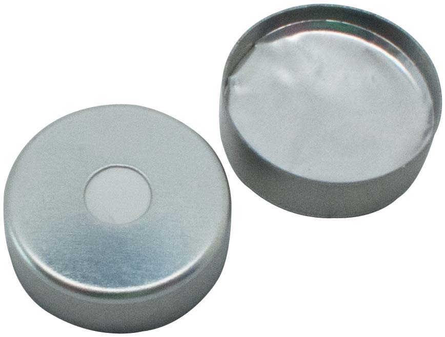 Kapsel 20mm, magn., Sil/alu 3,0mm, 100stk