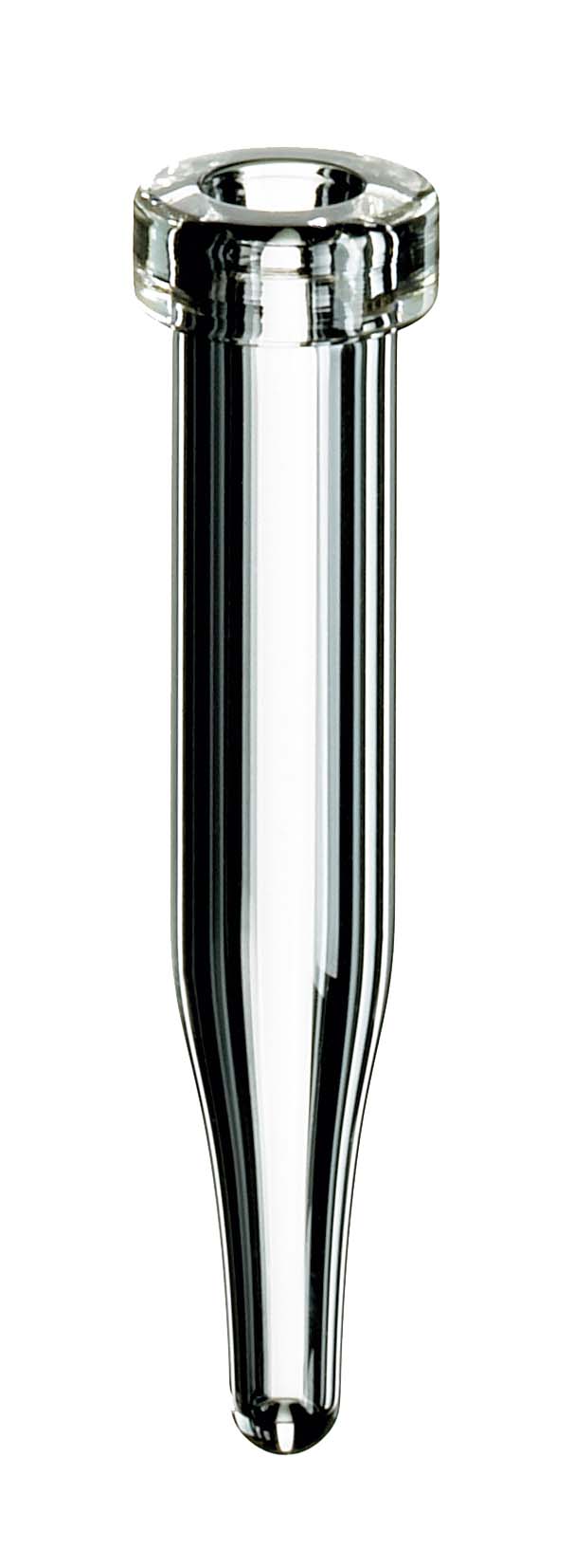 Mikro-vial 0,2ml, 8mm, klar, konisk, 100stk