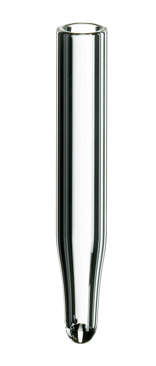 Indsats 0,2ml, 5mm, klar, 9mm spids, 100stk