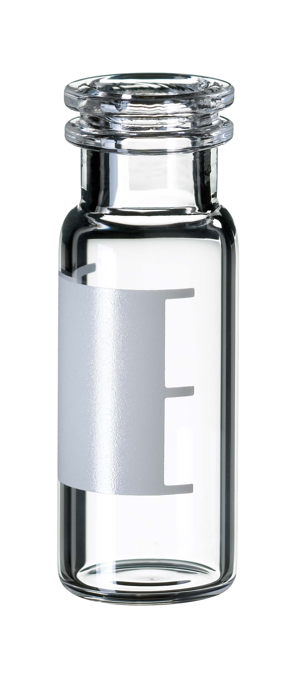 Inj.flaske 1,5 ml 11 mm krave, snap+label, 100stk