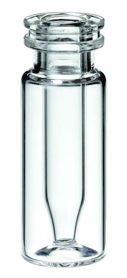 Snap ring vial, 03ml, 11mm, clear, 100 pcs