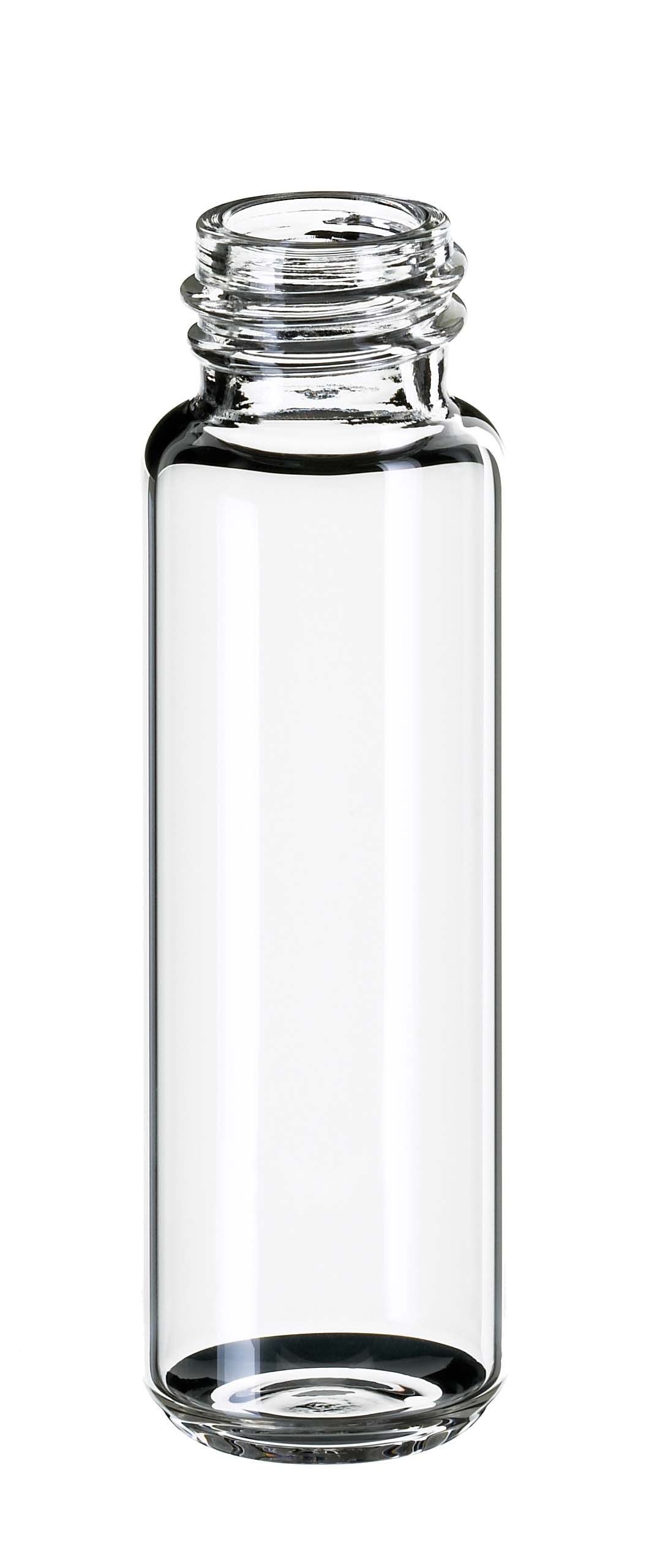 HS-vial 20ml, ND18, klar, afr., til PP-låg, 100stk