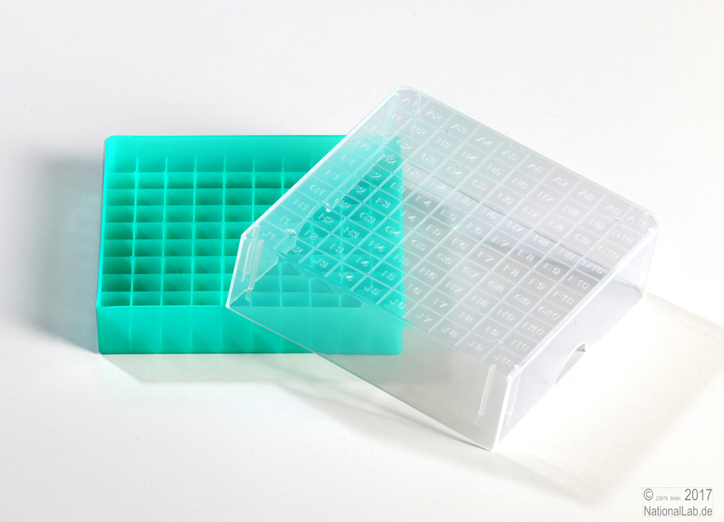 EPPi® Kryobox 2.0, 10x10, Grøn