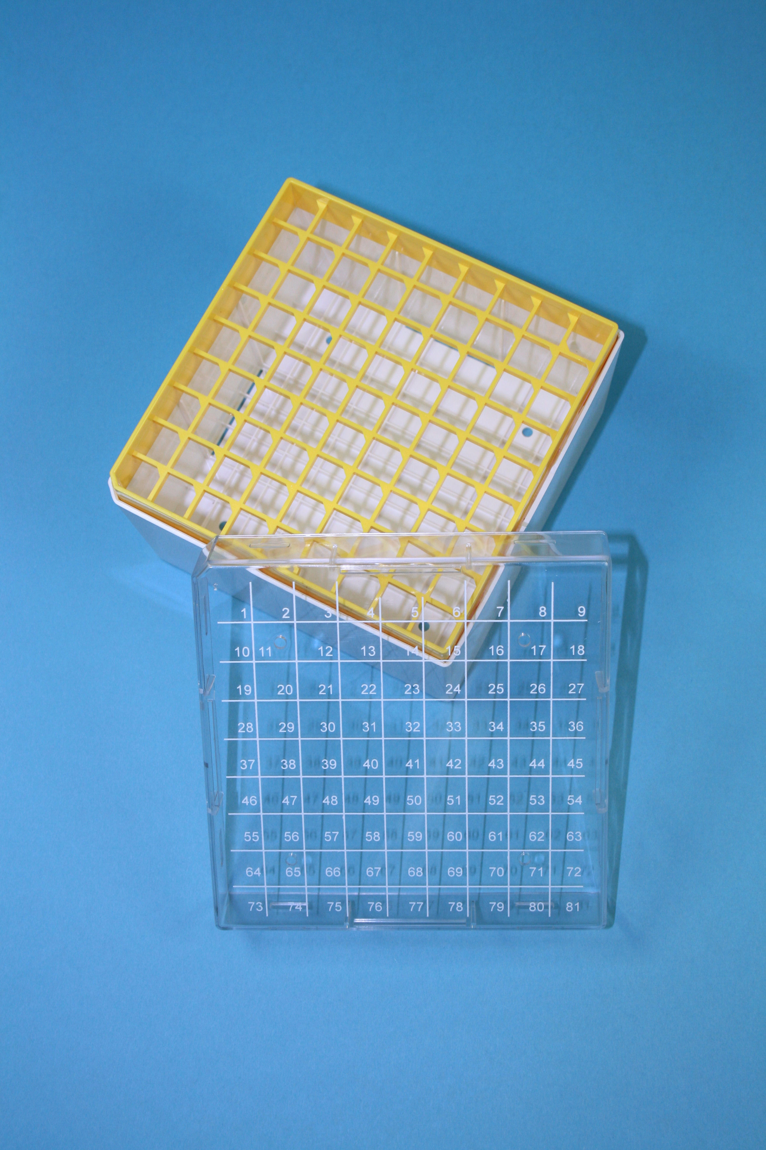 Kryo Box 81H, 9x9, gul, 95mm, fast