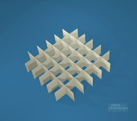 NANU, 6x6 pos. indd., 15mm, fiber, 21,8mm, 20stk