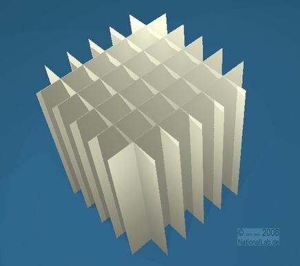 NANU, 6x6 pos. indd., 80mm, fiber, 21,8mm, 20stk