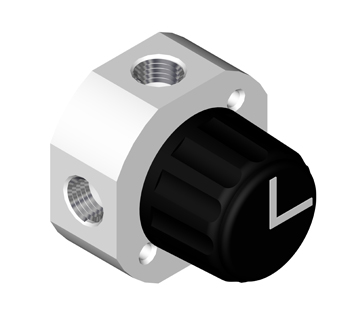 Ventil 4-port 2-vejs