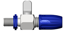 Connector with valve